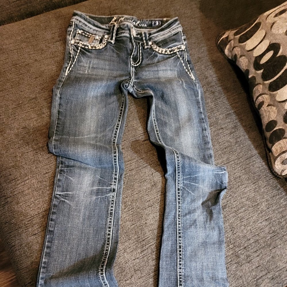 Junior's LA Idol rhinestone jeans